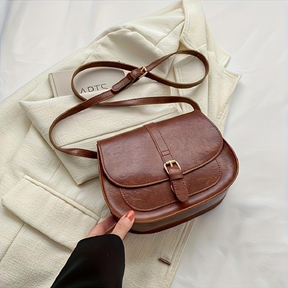 Torba Crossbody Evelyn Classic Saddle