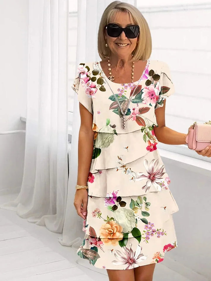 MARVELLE - Sukienka Bloom Ruffle