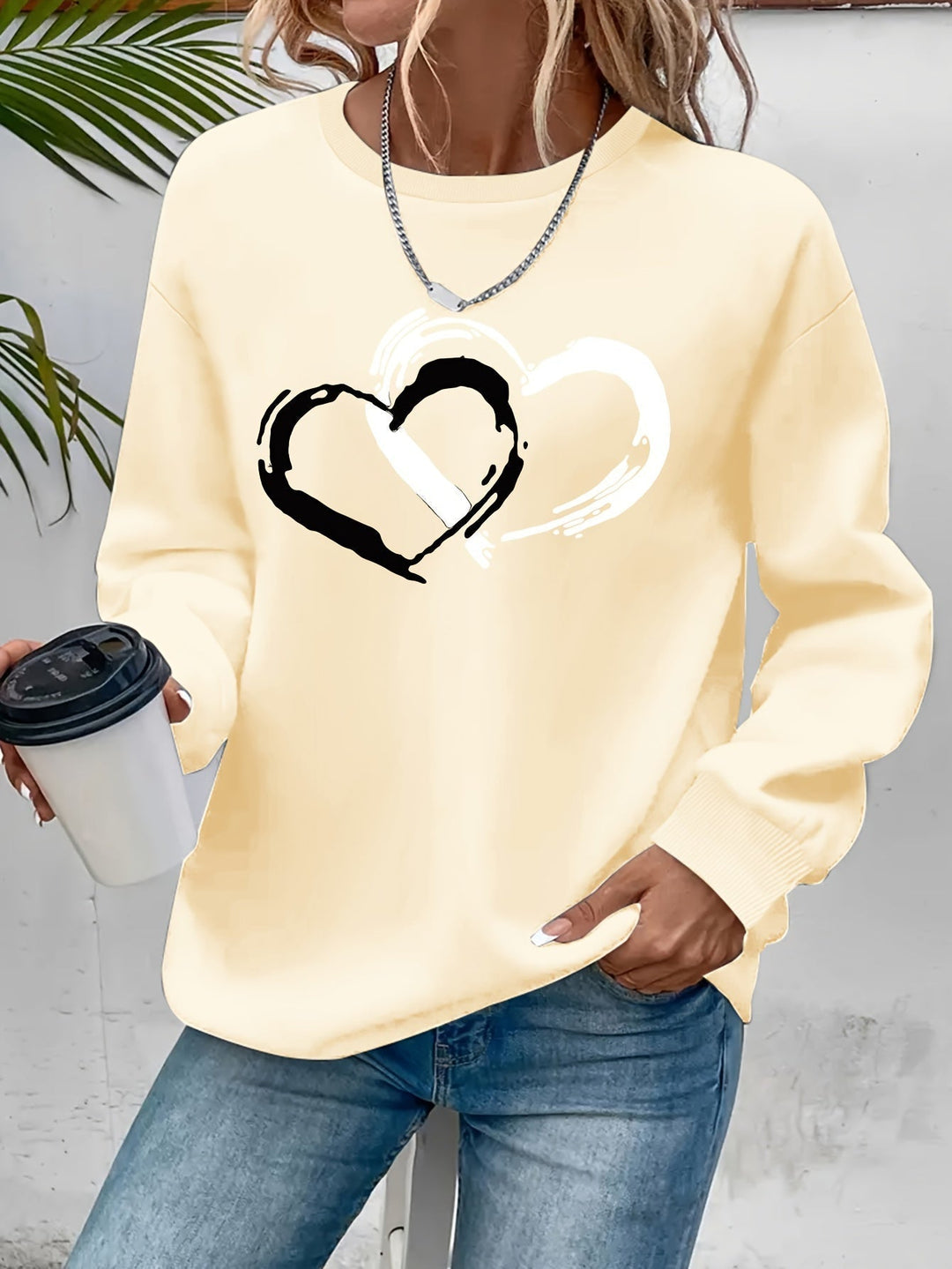 Sharyn - Elegancki Sweter w Serce