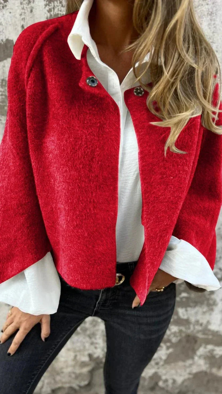 Olivia - Elegancka Miękka Kurtka