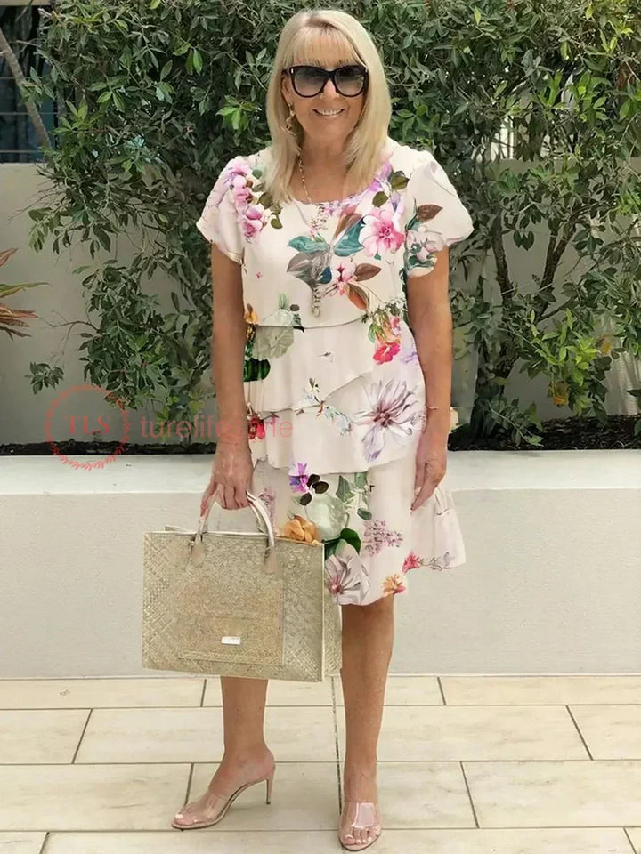 MARVELLE - Sukienka Bloom Ruffle