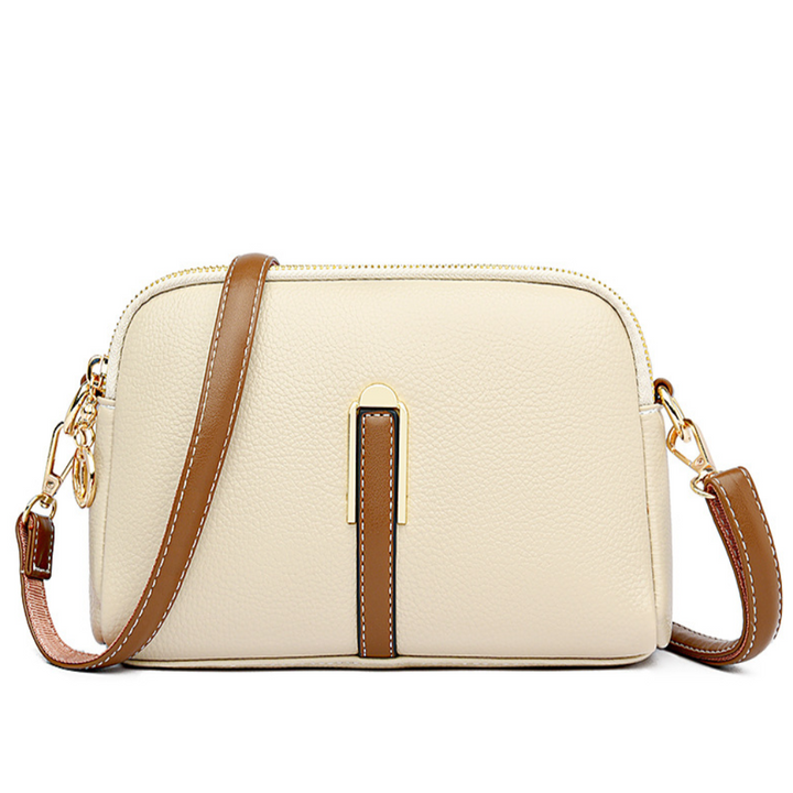 Torebka crossbody Mila Litchi z tłoczeniem