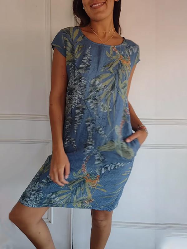 Lillian - Lu dress z nadrukiem